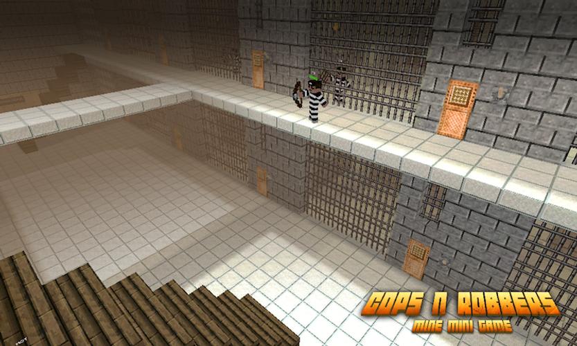 Cops N Robbers: Prison Games 1 Captura de tela 2