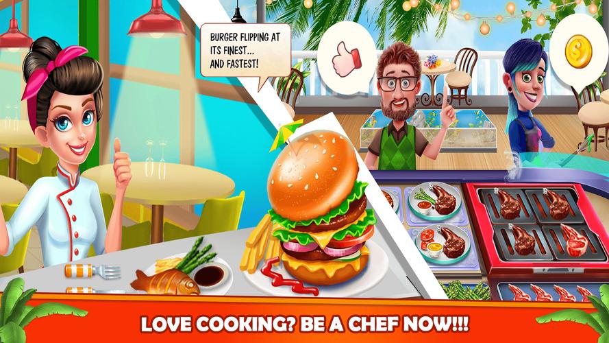 Schermata Cooking Fun: Restaurant Games 3