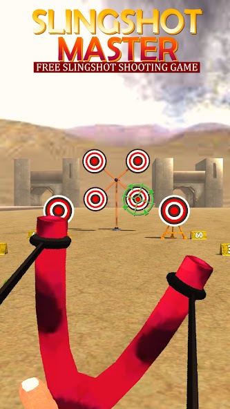Slingshot Master Catapult Game Mod Ekran Görüntüsü 0