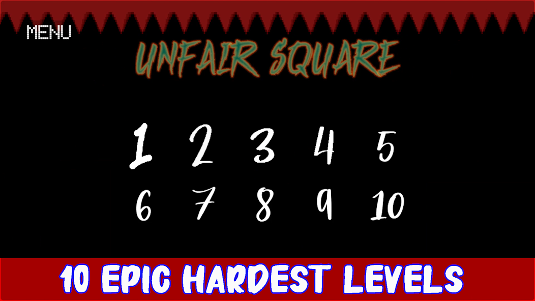 Unfair Square - the hard game Mod 스크린샷 2