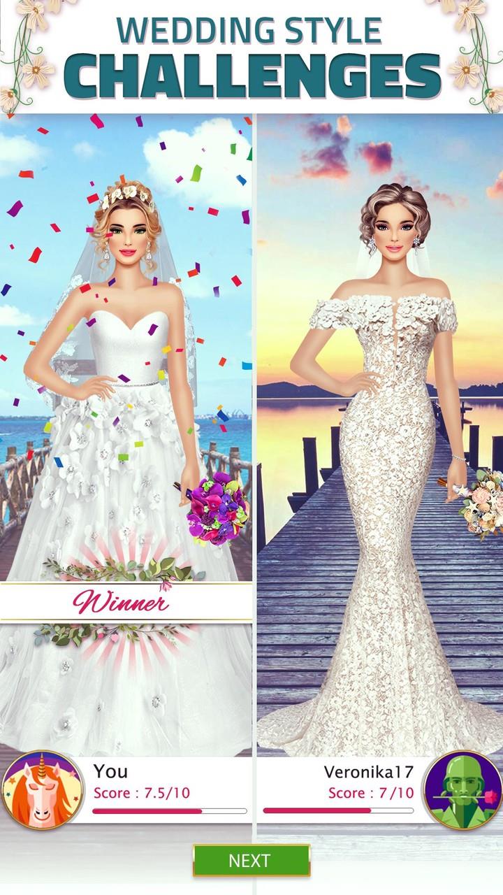 Super Wedding Dress Up Stylist Zrzut ekranu 3