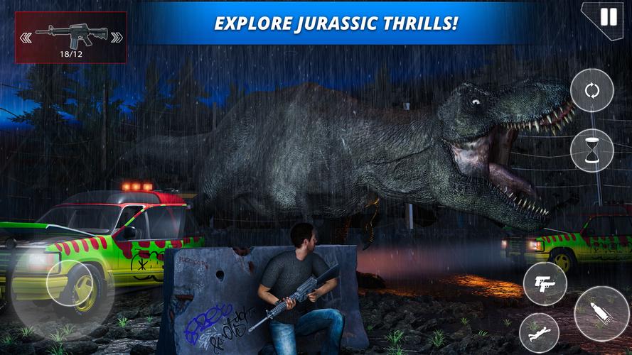 Jurassic Zoo Dinosaur Hunting Screenshot 0