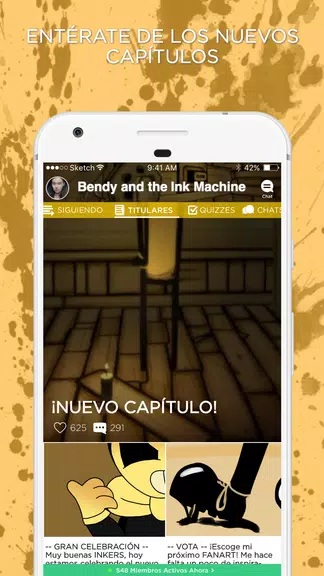 BATIM Amino para Bendy Tangkapan skrin 0