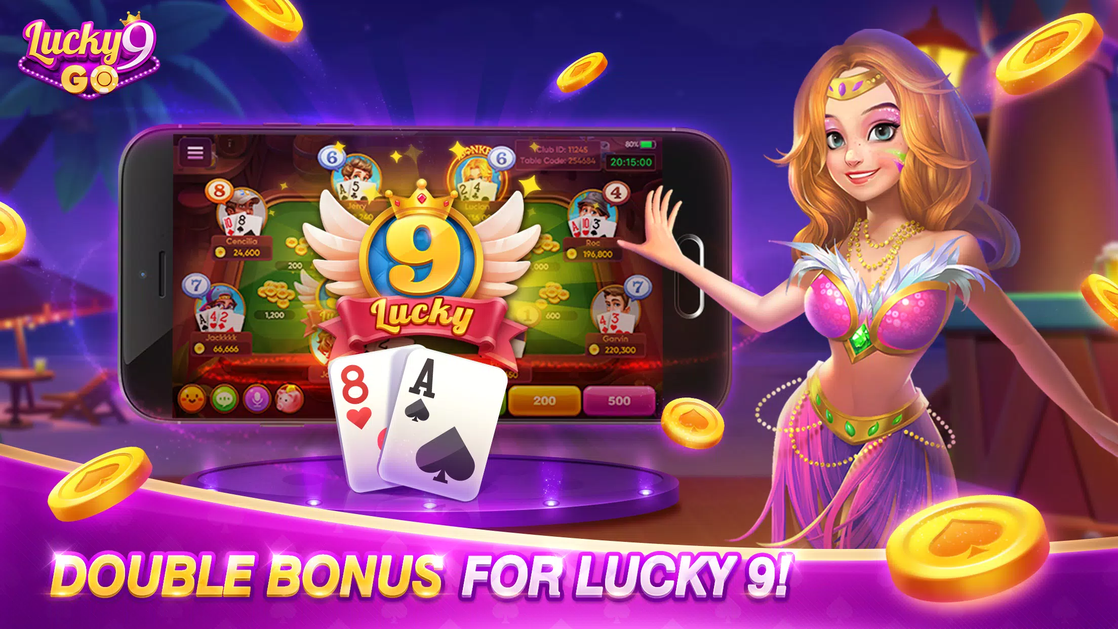 Lucky 9 Go Ảnh chụp màn hình 3