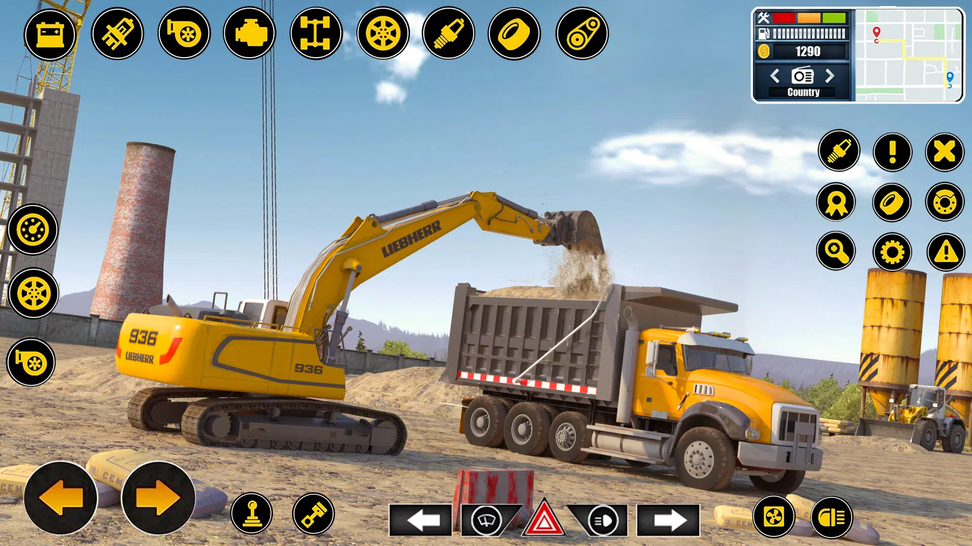 3D City Road Construction Game Schermafbeelding 0