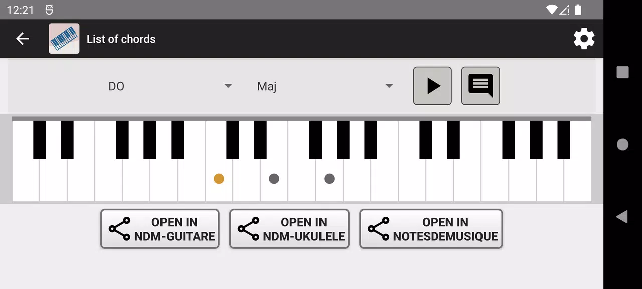 NDM-Piano Learn Music Notes Captura de tela 3