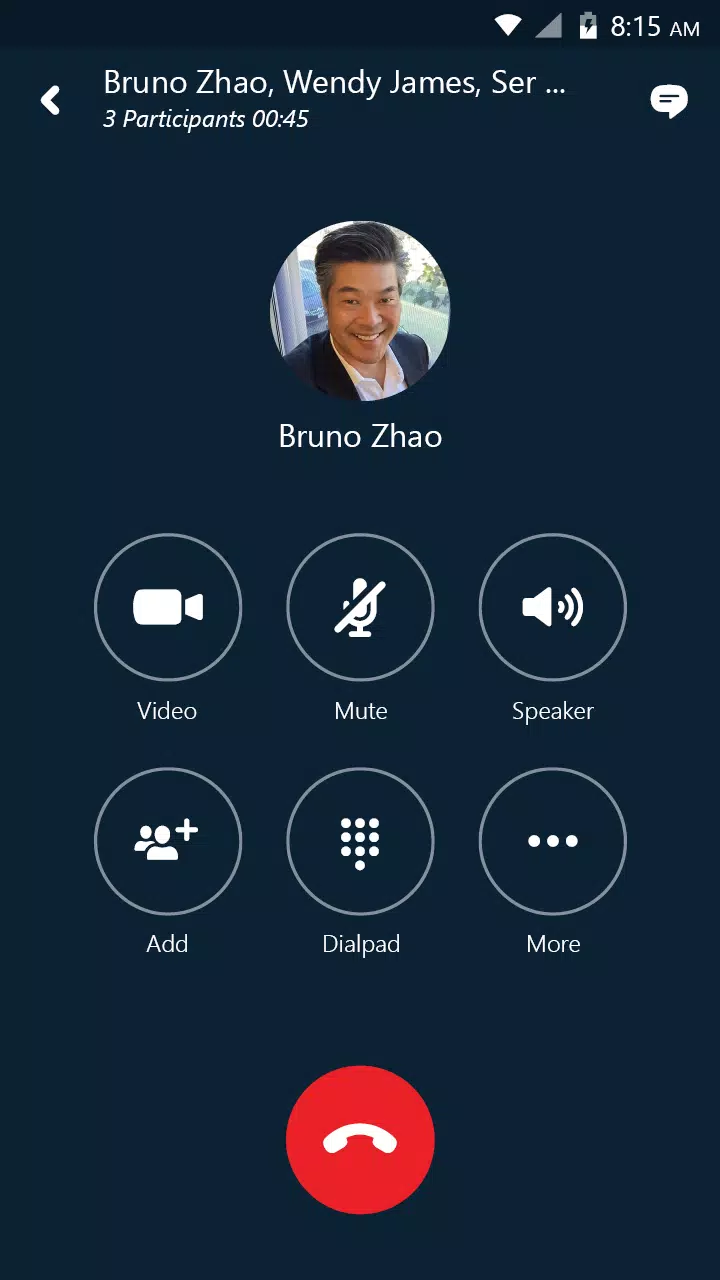 Skype for Business for Android Скриншот 0