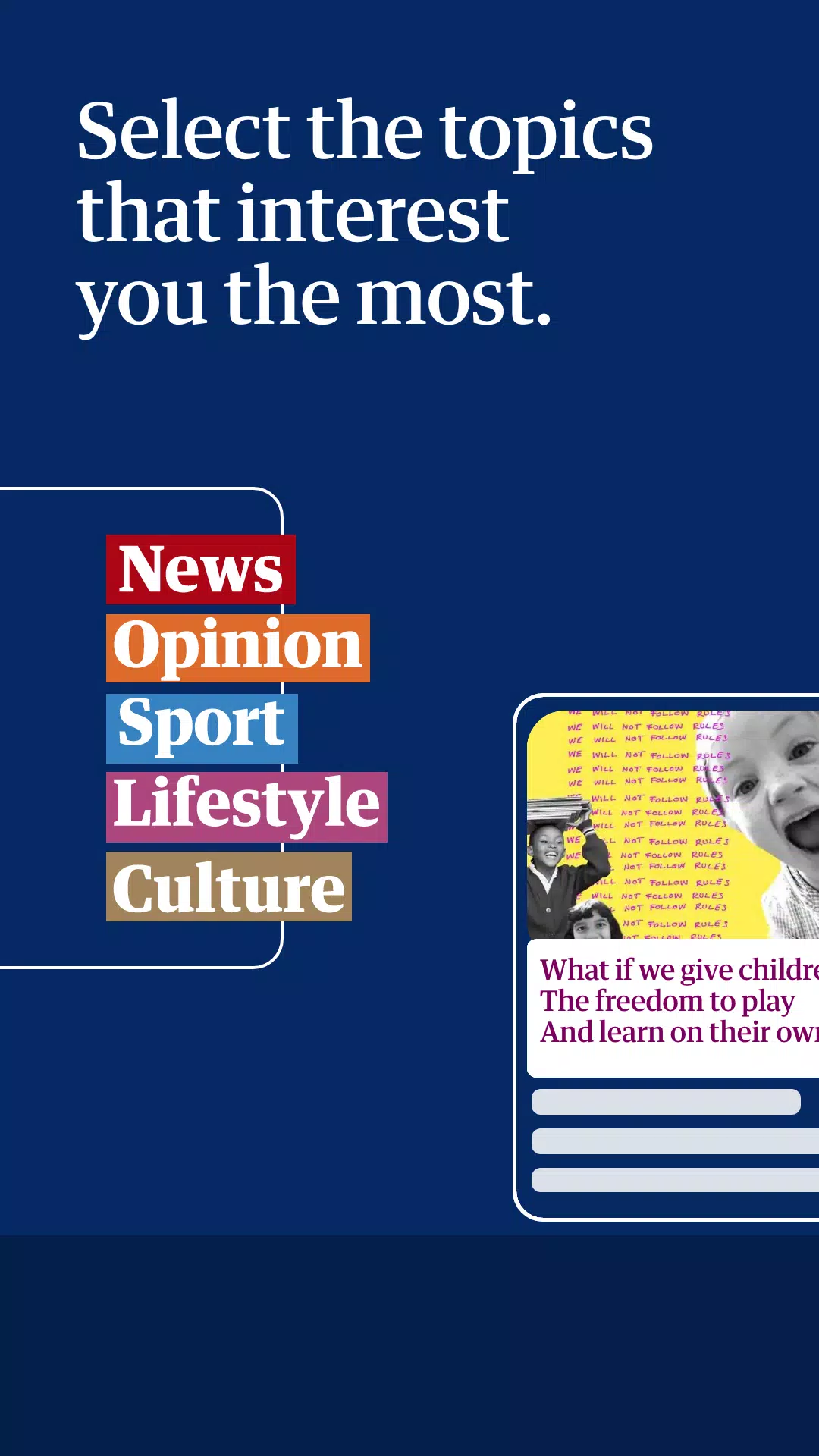 The Guardian - News & Sport Capture d'écran 1