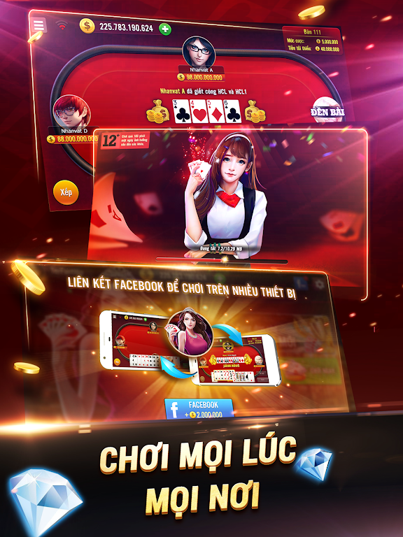 KPlay - Tiến Lên Miền Nam - Danh Bai Online ภาพหน้าจอ 2