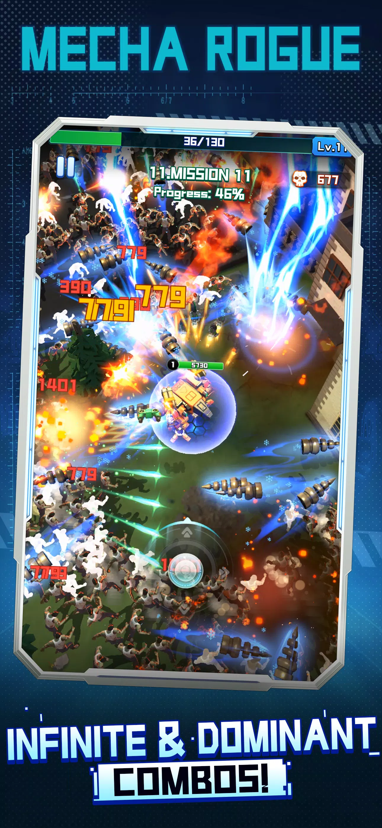 Mecha Rogue Скриншот 3