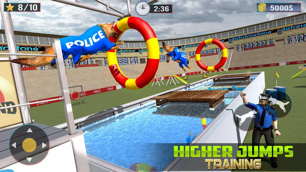 Police K9 Dog Training School: Dog Duty Simulator ภาพหน้าจอ 0