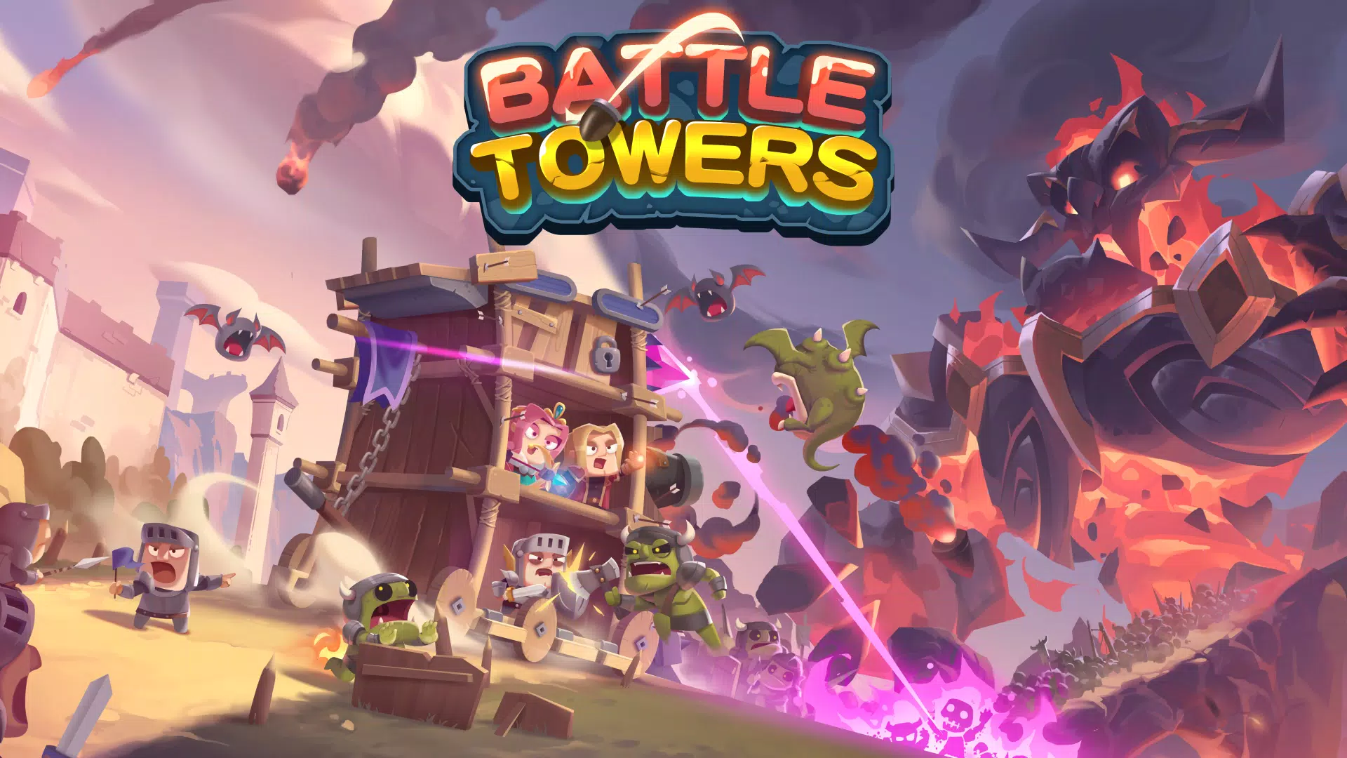 Battle Towers Скриншот 0