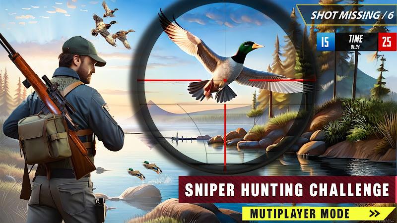 Schermata Duck Hunting 3d: Birds Shooter 1