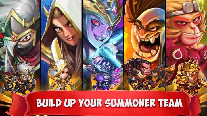 Schermata Epic Summoners: Epic idle RPG 0