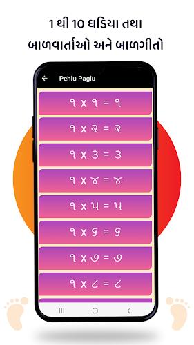 Pehlu Paglu: Gujarati Std 1-10 Captura de tela 3