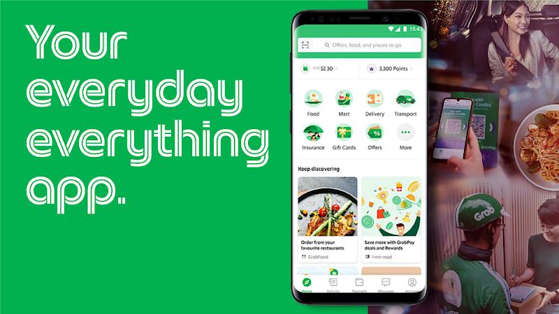 Grab - Taxi & Food Delivery Zrzut ekranu 0