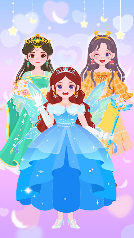 DuDu Princess dress up game 스크린샷 2