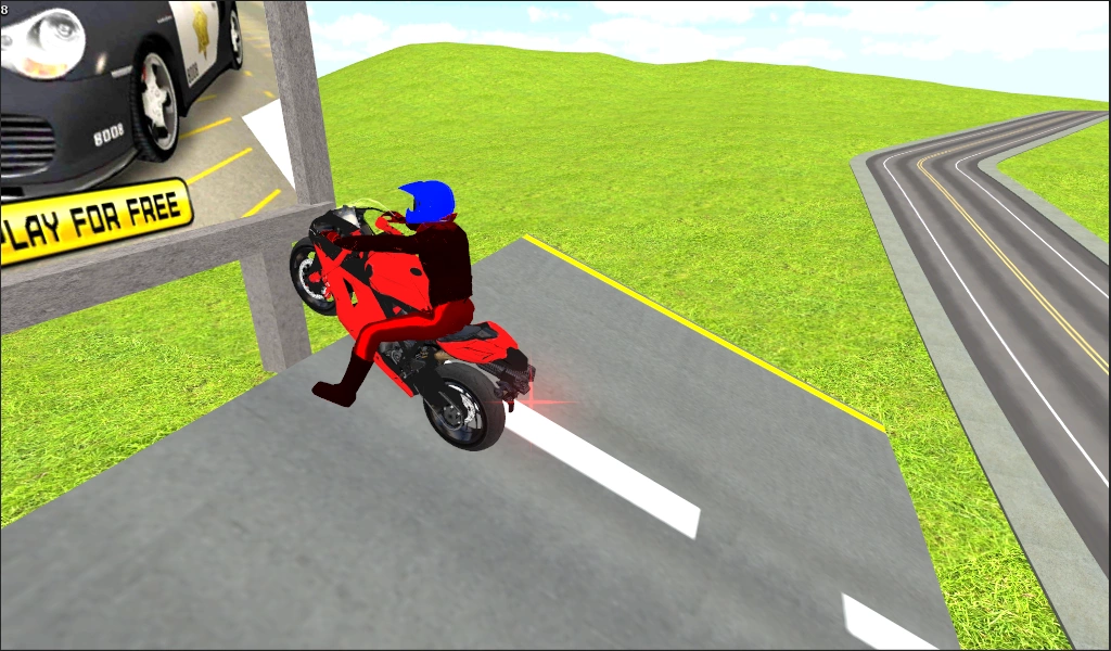 Motorbike Stunt Race 3D স্ক্রিনশট 3