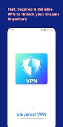 Universal VPN | VPN Fast Proxy应用截图第2张