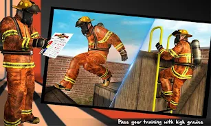 Fire Truck: Firefighter Game Capture d'écran 1