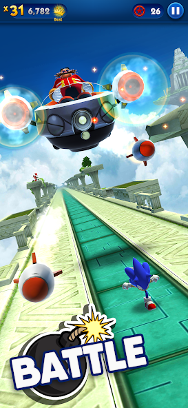 Sonic Dash - Jeux de Course Capture d'écran 2