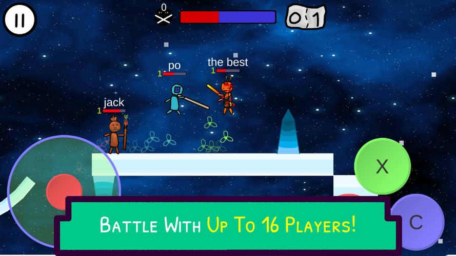 FTB: Stickman Fighting PVP スクリーンショット 2