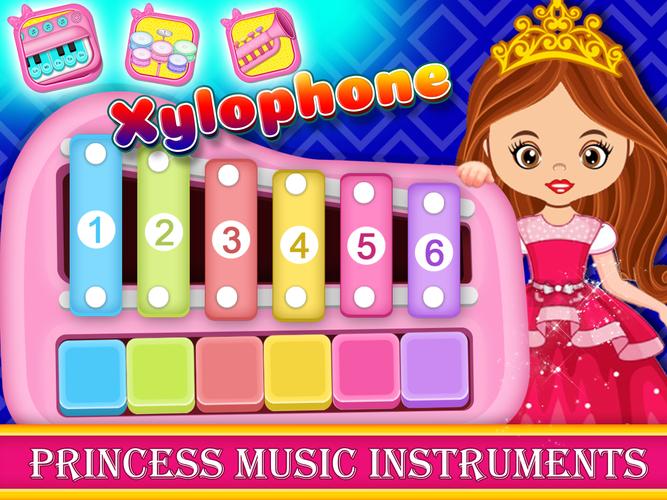 Baby Princess Computer - Phone Captura de pantalla 1