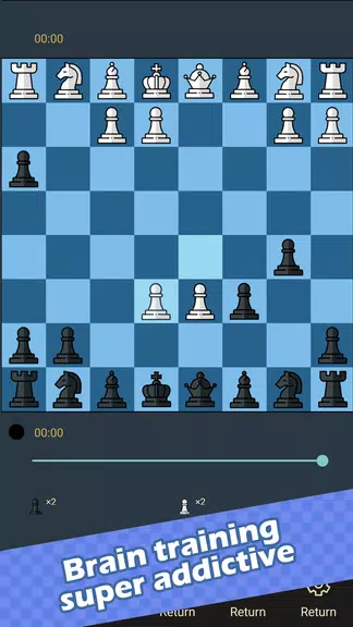 Chess Board Game ဖန်သားပြင်ဓာတ်ပုံ 1