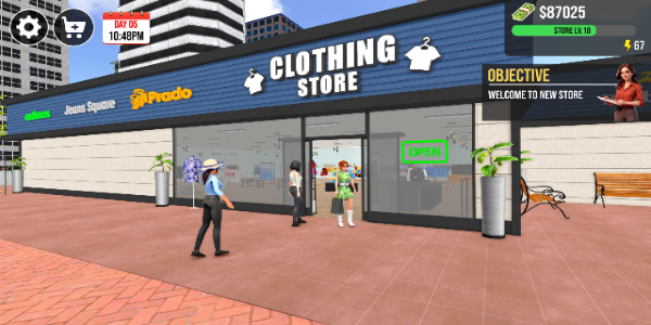 My Clothing Store Simulator 3d Schermafbeelding 0