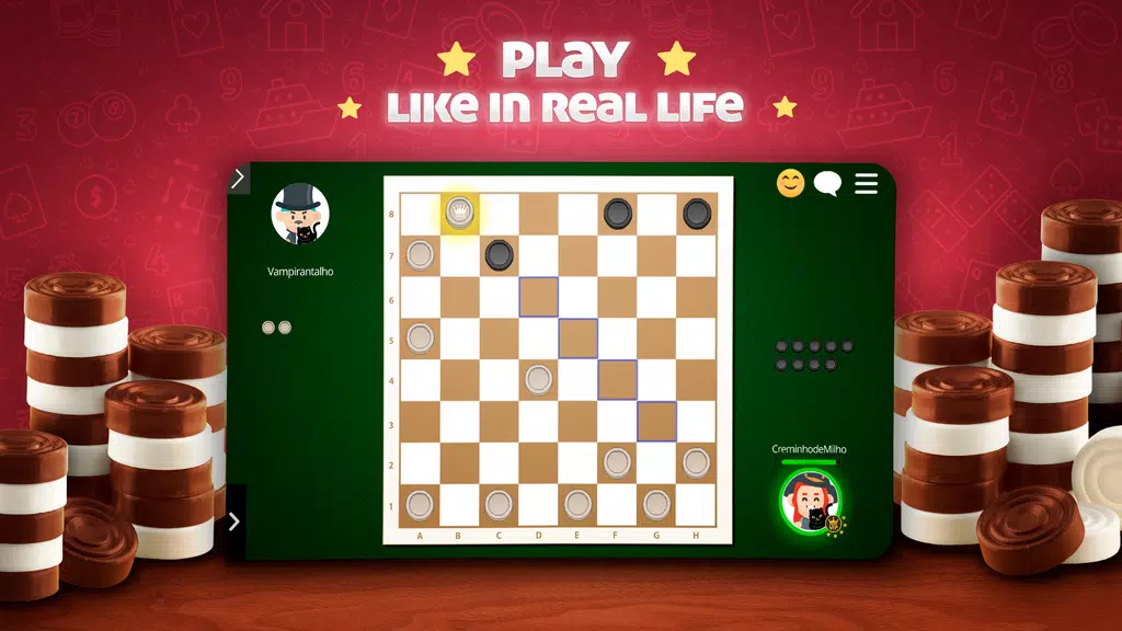 Checkers Online: board game Zrzut ekranu 1