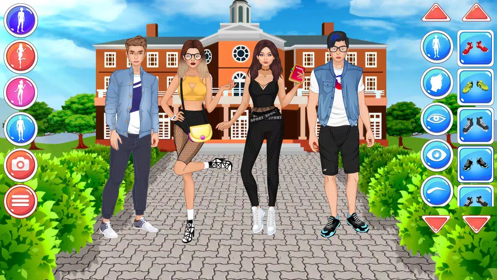 Schermata College Sport Team Makeover 1