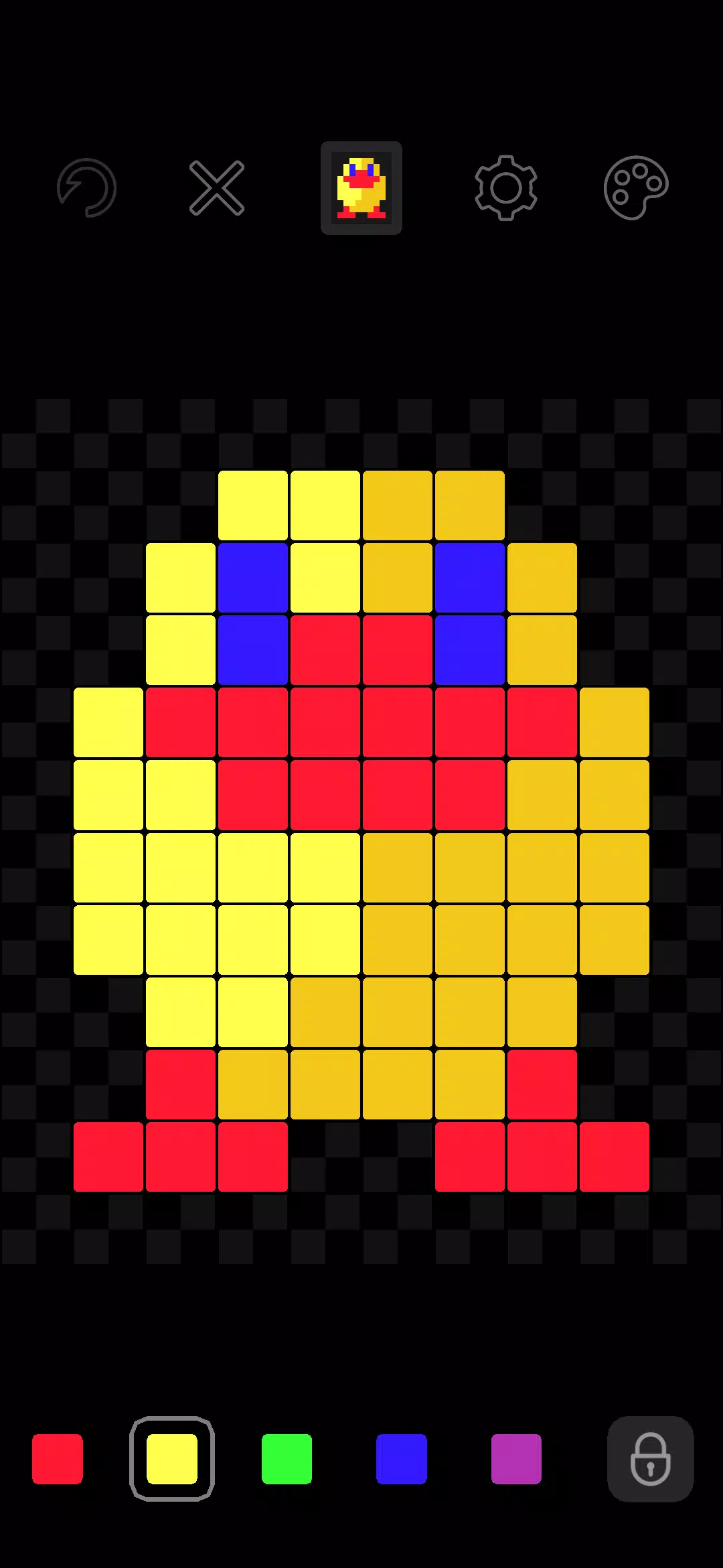 Easy pixel art maker editor Captura de tela 0