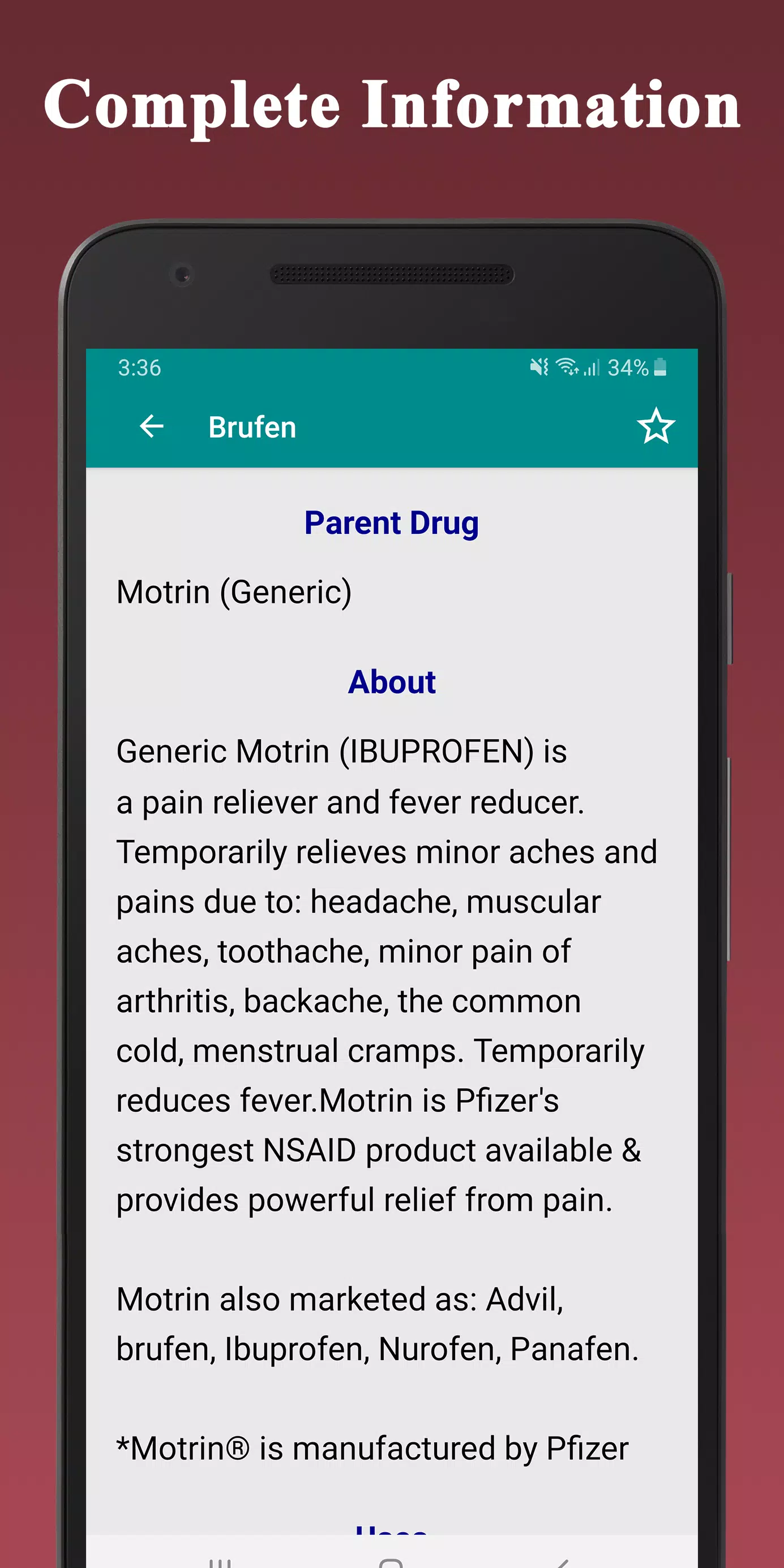 Medical Drugs Dictionary Guide Ekran Görüntüsü 2