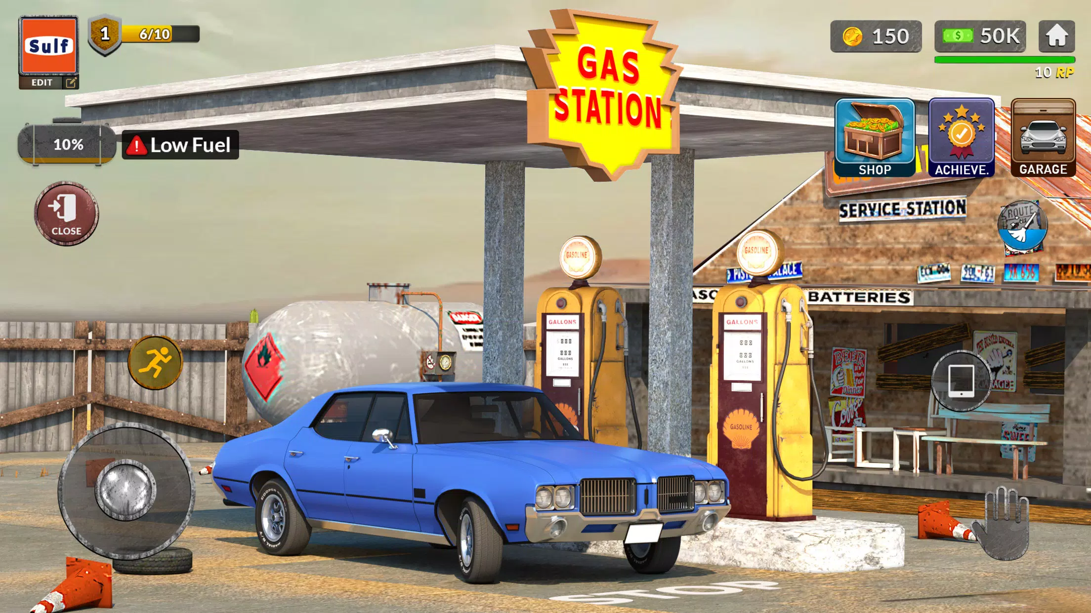 Gas Filling Junkyard Simulator应用截图第0张