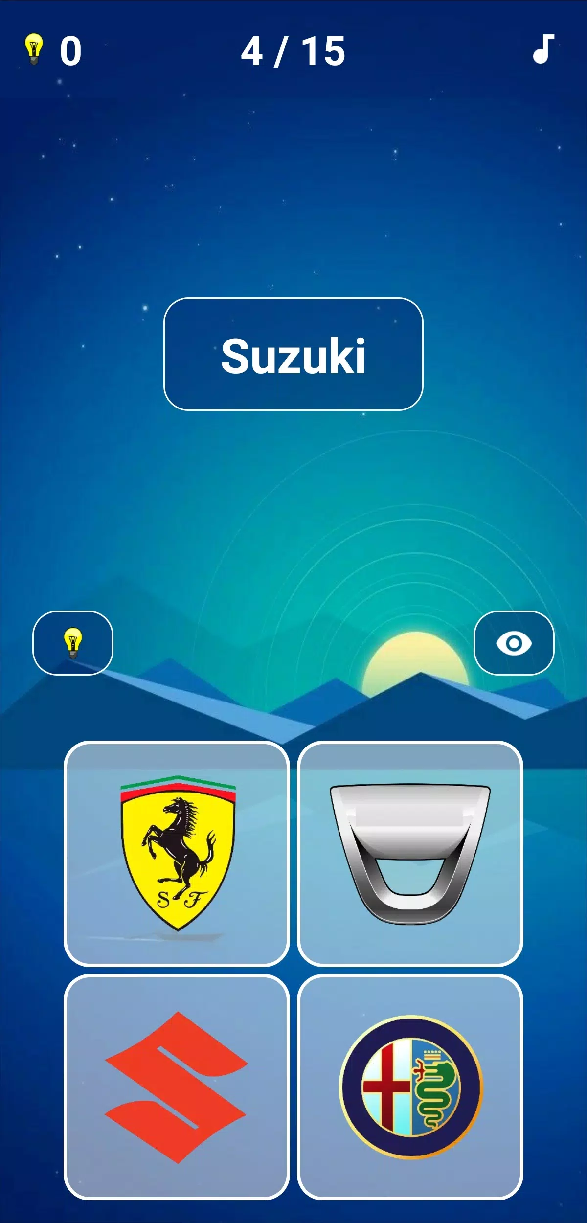 Car Logo Quiz 2 Screenshot 0