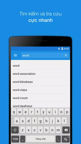 Tu dien Anh Viet - QuickDic Screenshot 1