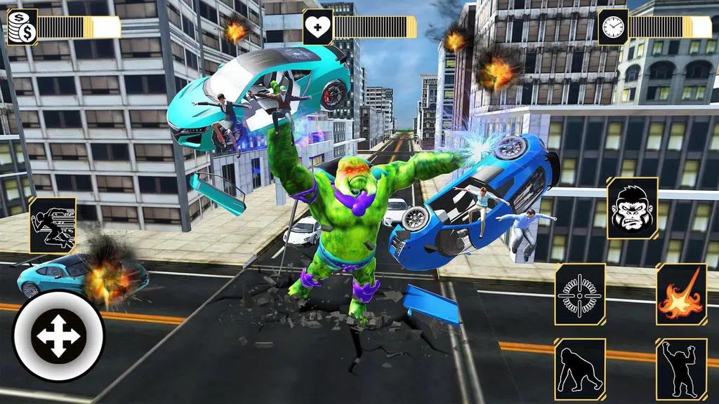 Monster Hero City Battle ภาพหน้าจอ 0