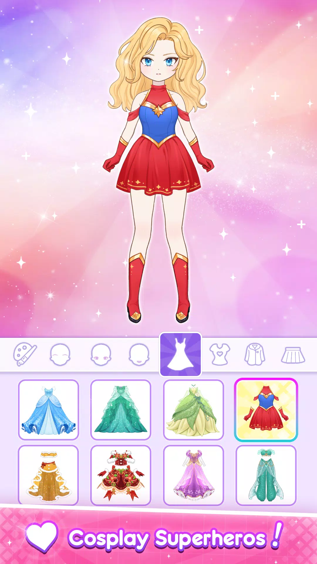 Anime Dress Up - Doll Dress Up ภาพหน้าจอ 0