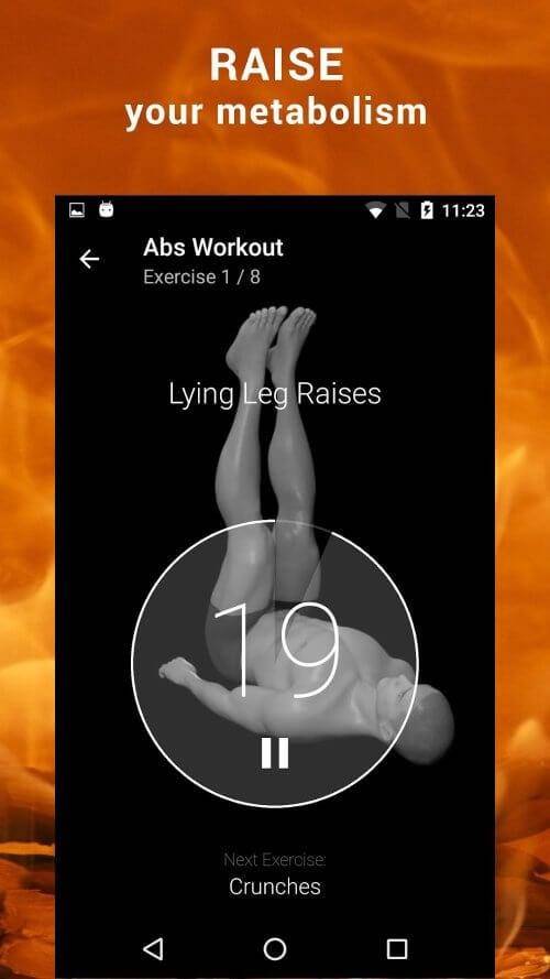 HIIT workout Captura de pantalla 1