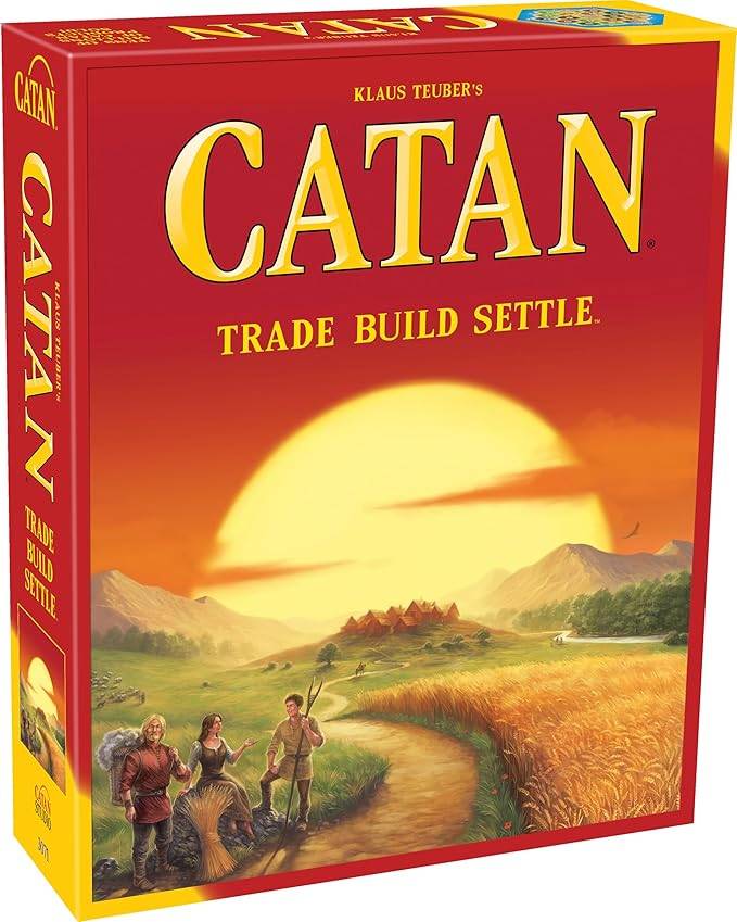 Catan dan Ticket to Ride dijual dengan harga $ 25 di Amazon