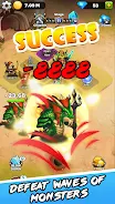 Schermata Merge Hero:Tower Defense Game 1