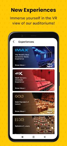 PVR Cinemas - Movie Tickets 螢幕截圖 1