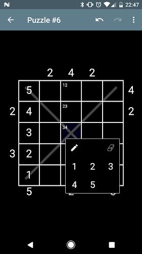 Skyscrapers Number Puzzle 螢幕截圖 2