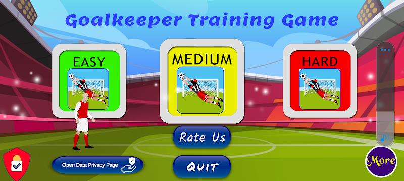 Goalkeeper Training Game 螢幕截圖 0