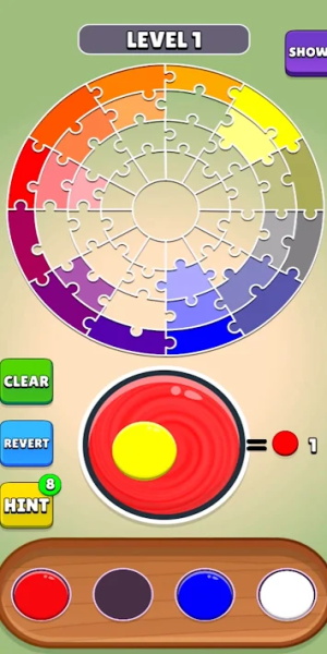 Color Merge Puzzle স্ক্রিনশট 2