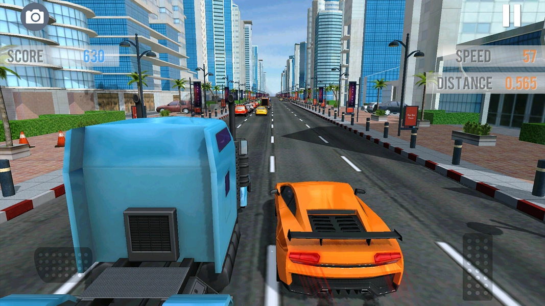 Schermata Extreme Car Driving in City 0