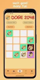 Doge 2048 Captura de tela 0