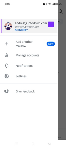 Yahoo Mail Tangkapan skrin 1