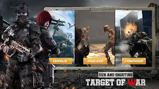 Gun and Shooting: Target war Zrzut ekranu 3