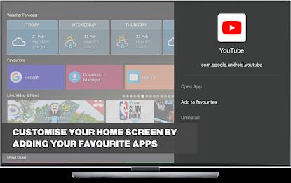 Super Smart TV Launcher Schermafbeelding 3